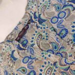 Price and Buy Summer-Perfect Gray Manto with Artful Persian Touch - Image 5