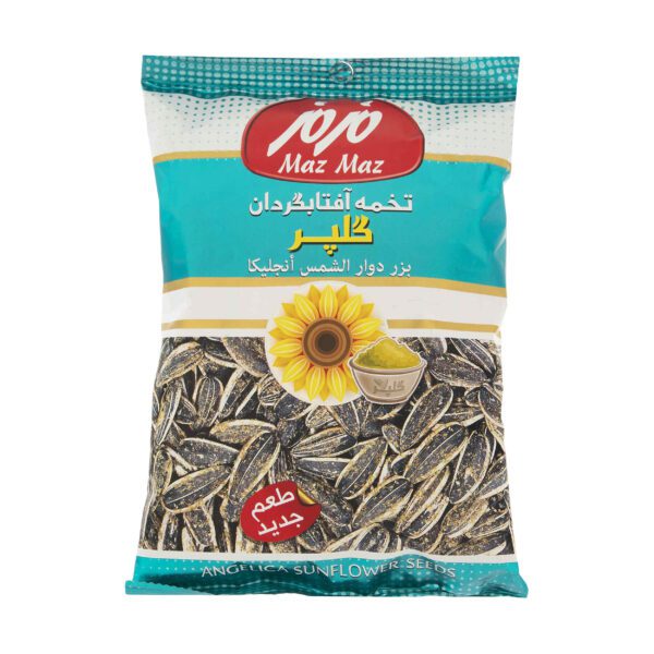 Price and Buy Sunflower Seeds with Golpar Flavor Snack – Maz Maz 525g (5x105g)_68ffb4ed5f3f5.jpeg Price and Buy Sunflower Seeds with Golpar Flavor Snack – Maz Maz 525g (5x105g)