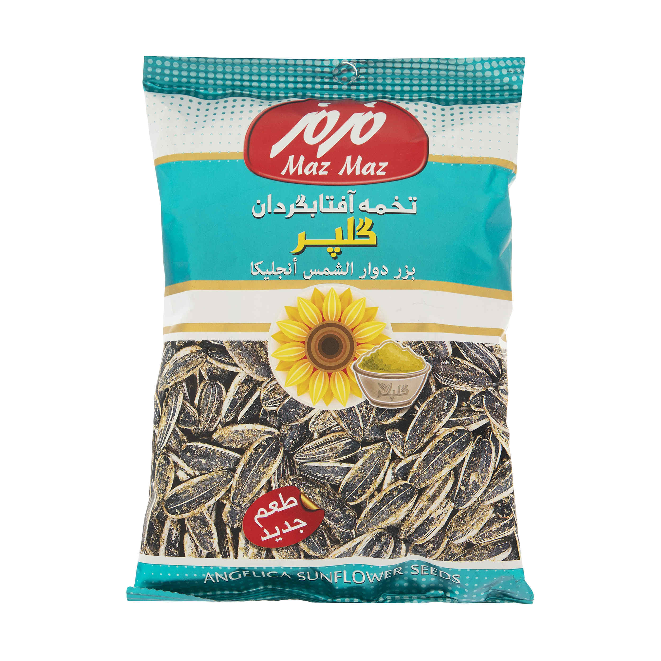 Price and Buy Sunflower Seeds with Golpar Flavor Snack – Maz Maz 525g (5x105g)