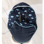 Price and Buy Swaddle for Newborn – Soft & Safe, Suitable for Sleep-Boosting Pick in Navy Blue - Image 3