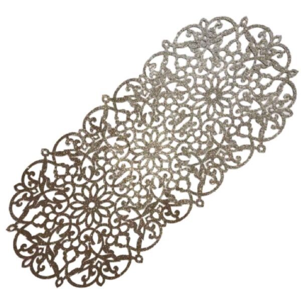 Price and Buy Table Runner Faux Leather with Glittering Elongated Circle Shape_68fe72c26d59d.jpeg Price and Buy Table Runner Faux Leather with Glittering Elongated Circle Shape