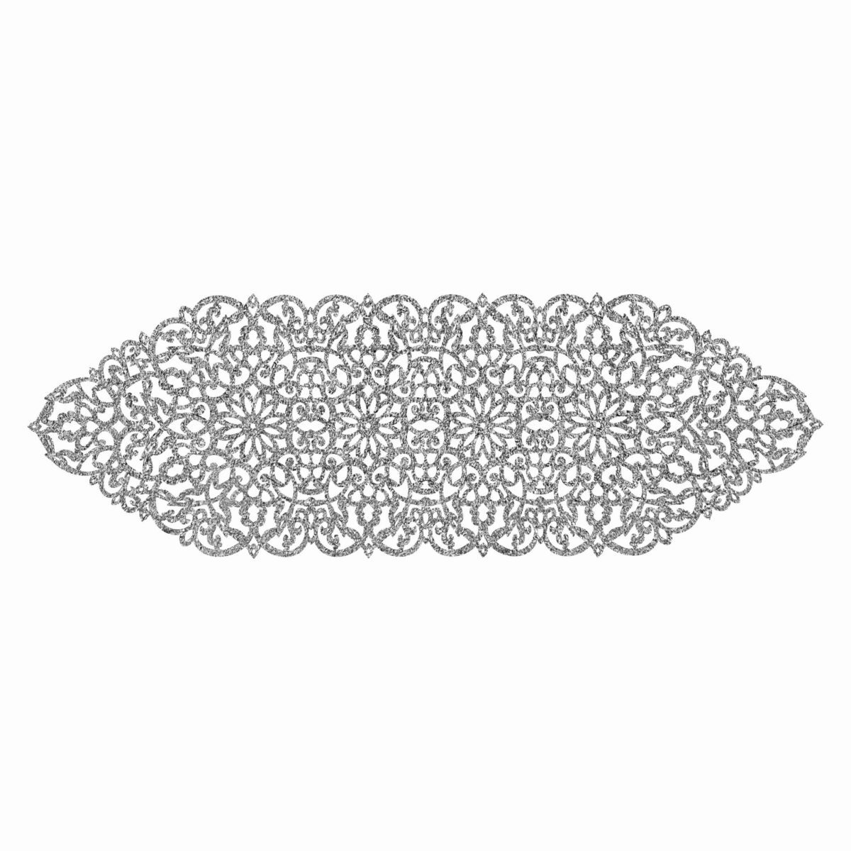 Price and Buy Table Runner Faux Leather with Modern Glitter Design - Image 3