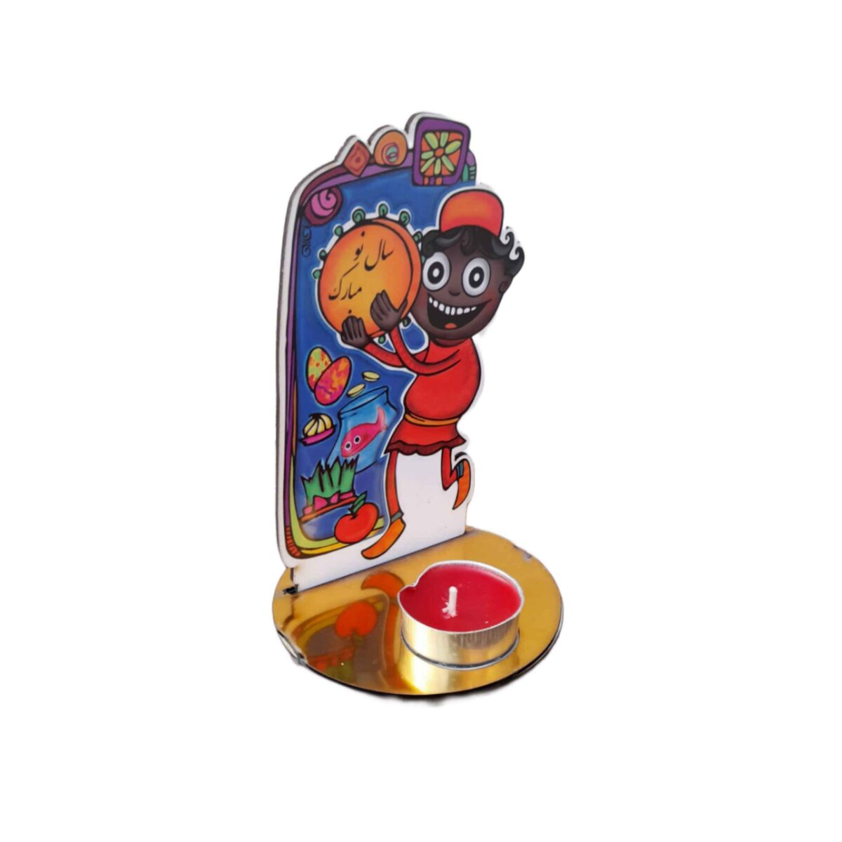 Price and Buy Table Top Decor with Tealight Candle Model Hajji Firuz - Image 3