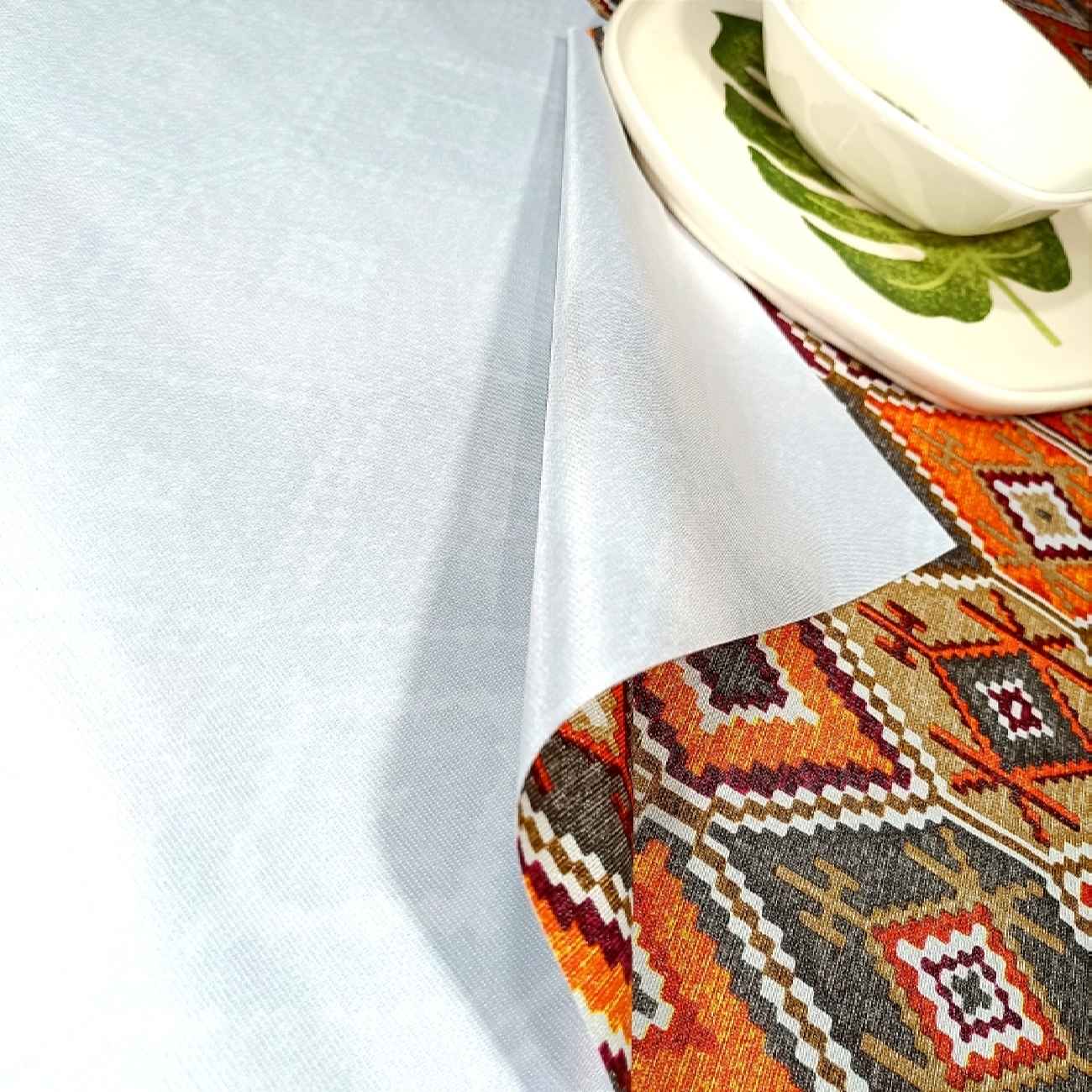 Price and Buy Tablecloth Inspired by Persian Kilim with PVC Fabric - Image 5