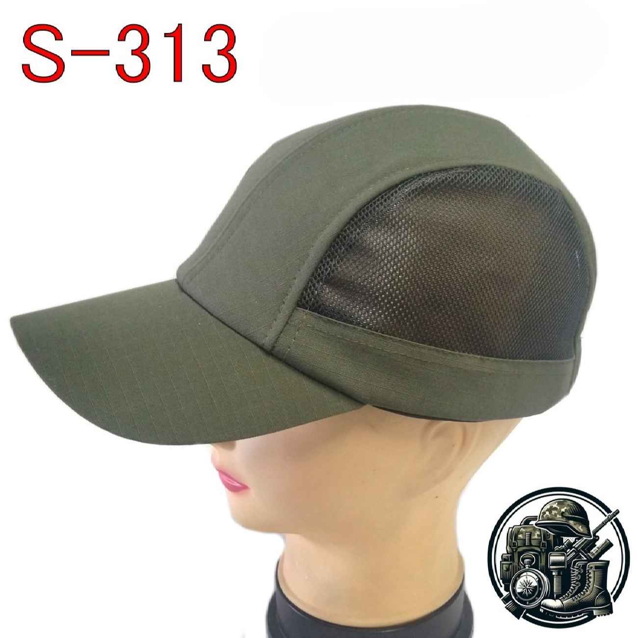 Price and Buy Tactical Cotton Cap – Military Style Hat – Green (Model 313 S)_69033a255742b.jpeg Price and Buy Tactical Cotton Cap – Military Style Hat – Green (Model 313 S) - Image 1