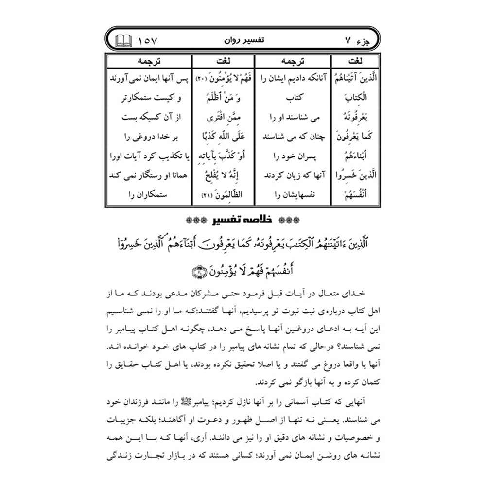 Price and Buy Tafsire Ravan-e Qoran Vol. 7 Book by Sediqeh Sahebkar Khorasani - Image 4
