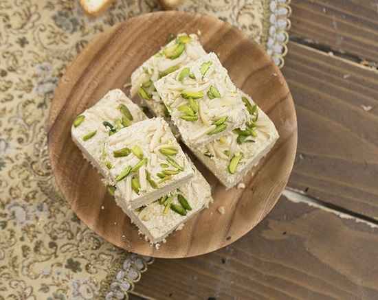 Price and Buy Tahini Halva with Pistachio – Oghab 400g (Pack of 3) - Image 3