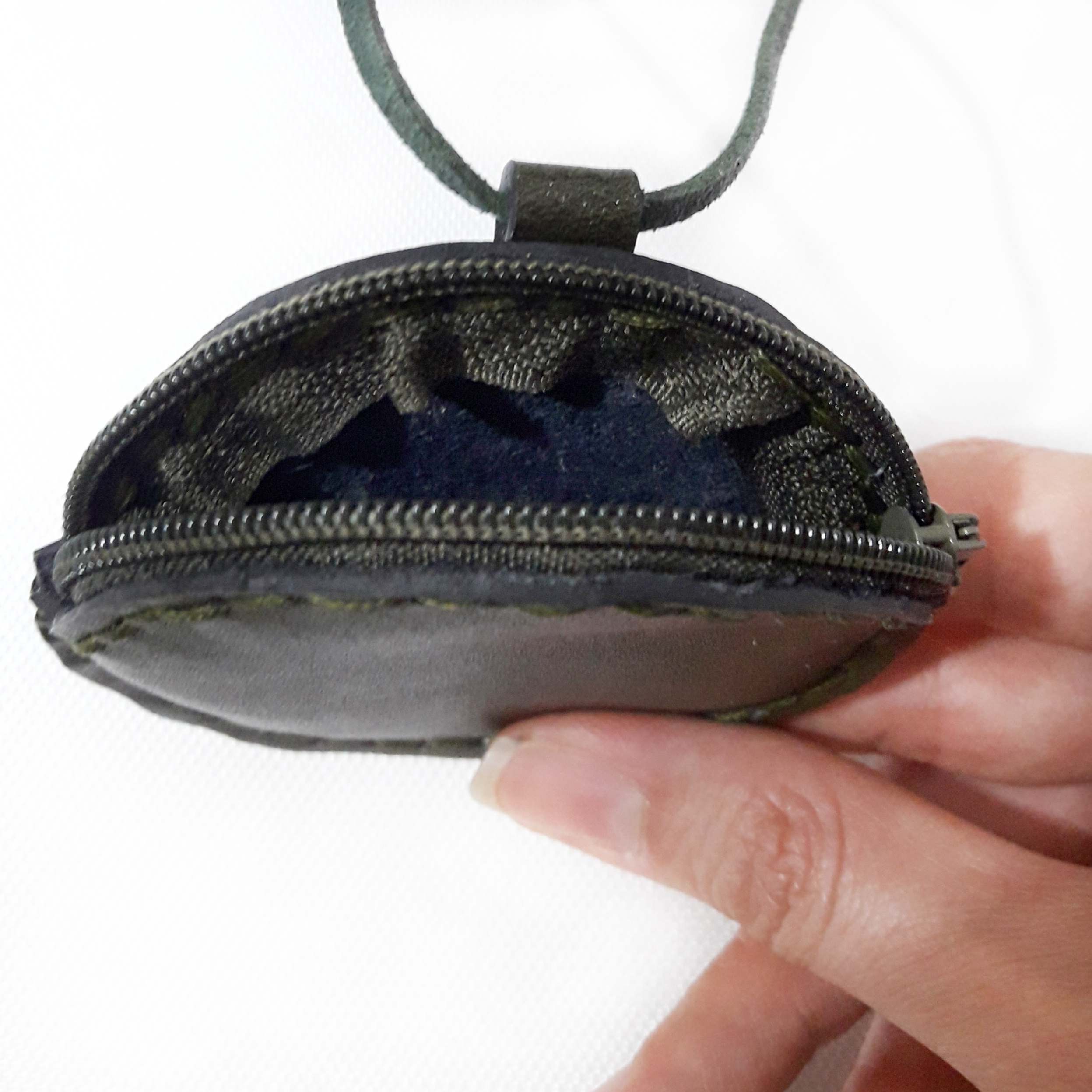 Price and Buy Taweez Neck Pouch -Natural Leather Amulet Holder – Authentic Neck Wear - Image 3