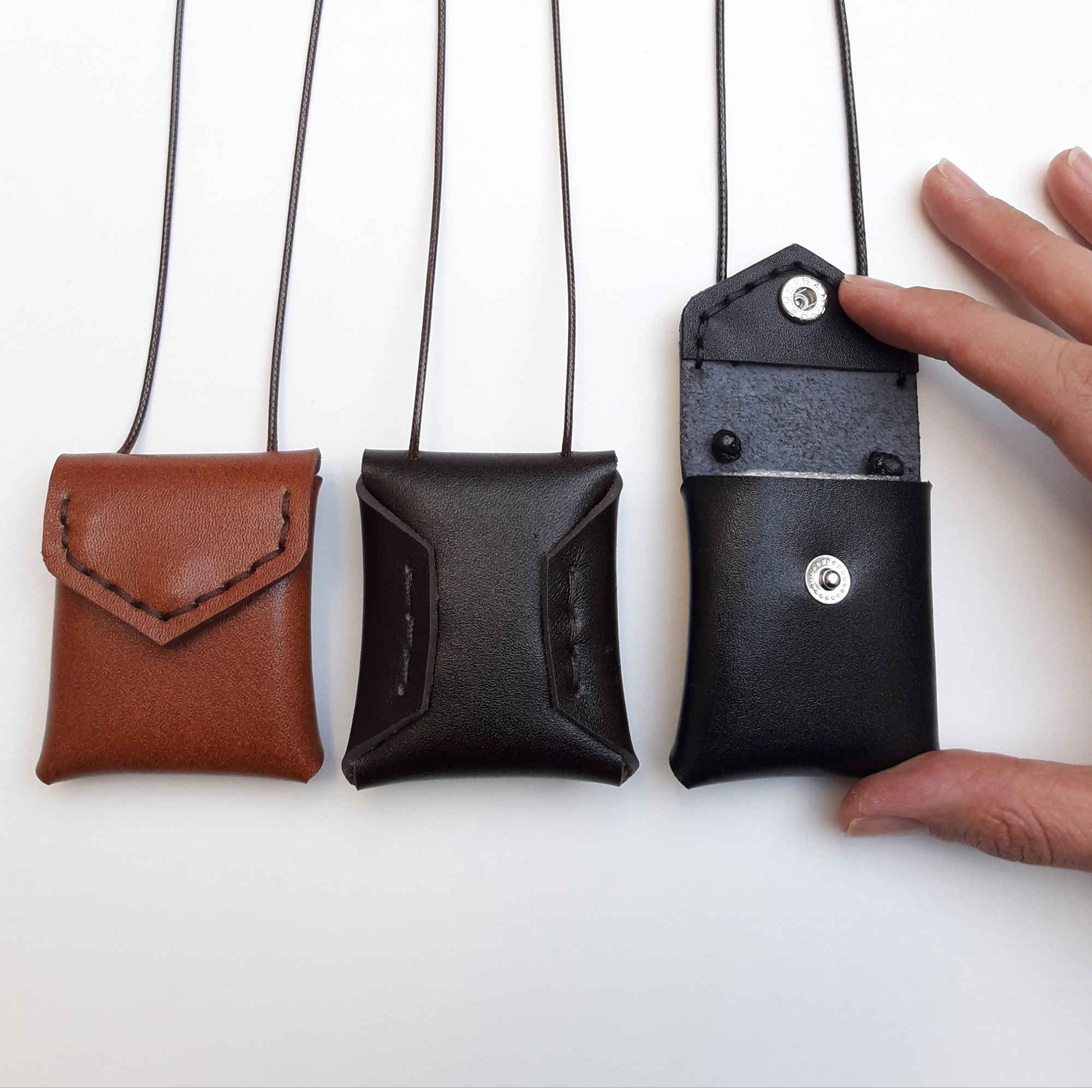 Price and Buy Taweez Neck Pouch – Real Leather Amulet – Asrin - Image 5