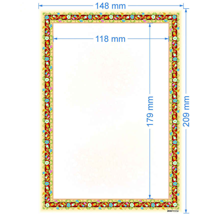 Price and Buy Tazhib A5 Paper Model Abr & Bad (100x) - Image 4