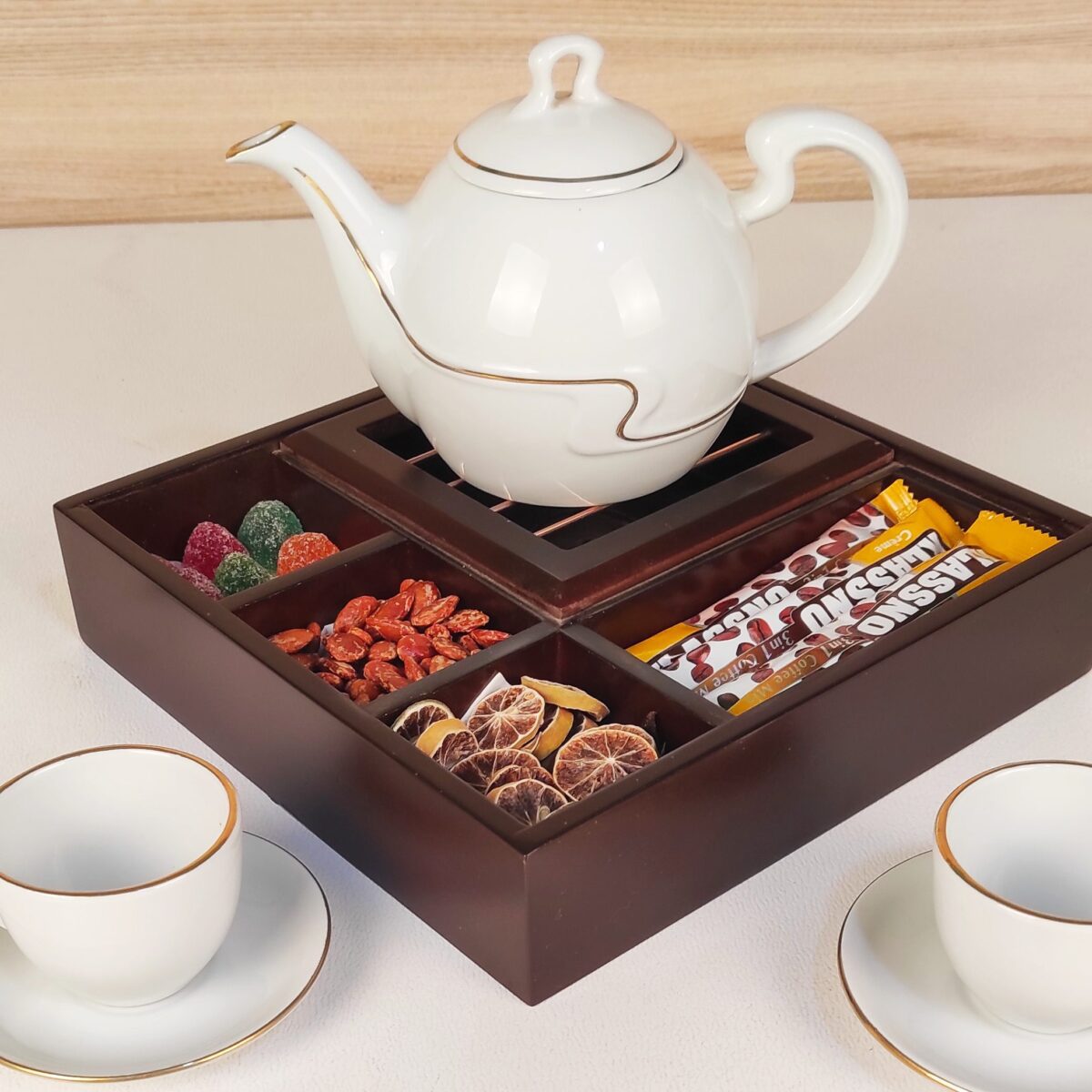 Price and Buy Tea Bag Organizer with Warmer – Mina Edition - Image 3