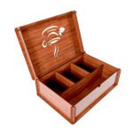 Price and Buy Tea Bag Storage with Cup-Themed Artwork - Image 3