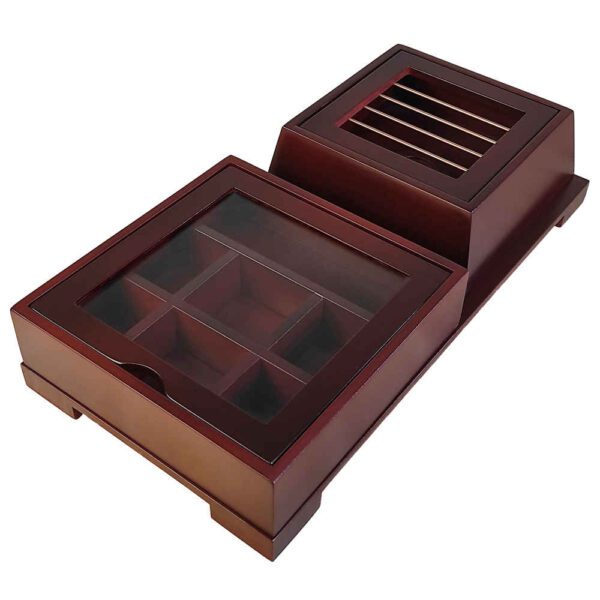 Price and Buy Tea Organizer Box with Warmer – Delsa Design_68fbf3e51bc32.jpeg Price and Buy Tea Organizer Box with Warmer – Delsa Design