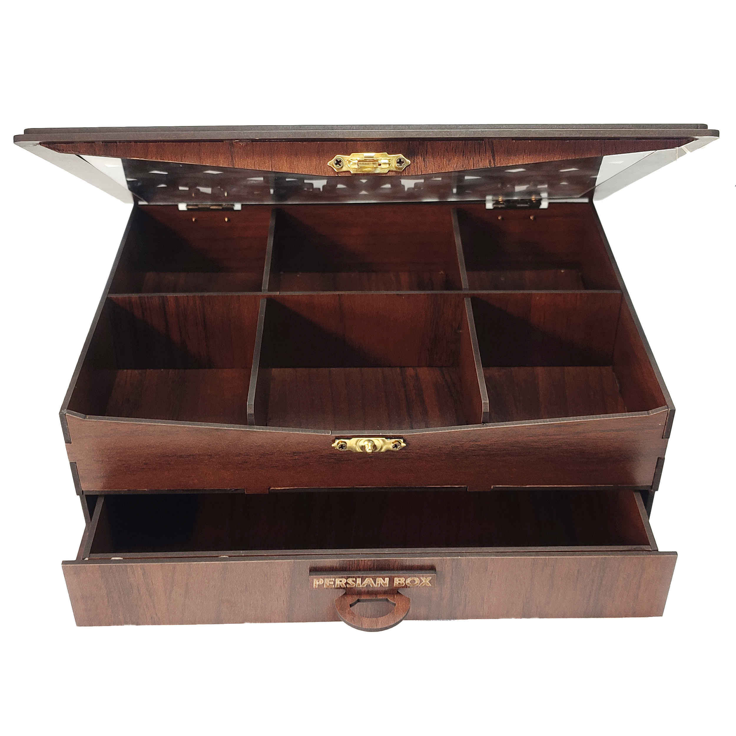 Price and Buy Tea Organizer with 6 Sections for Assorted Flavors - Image 7