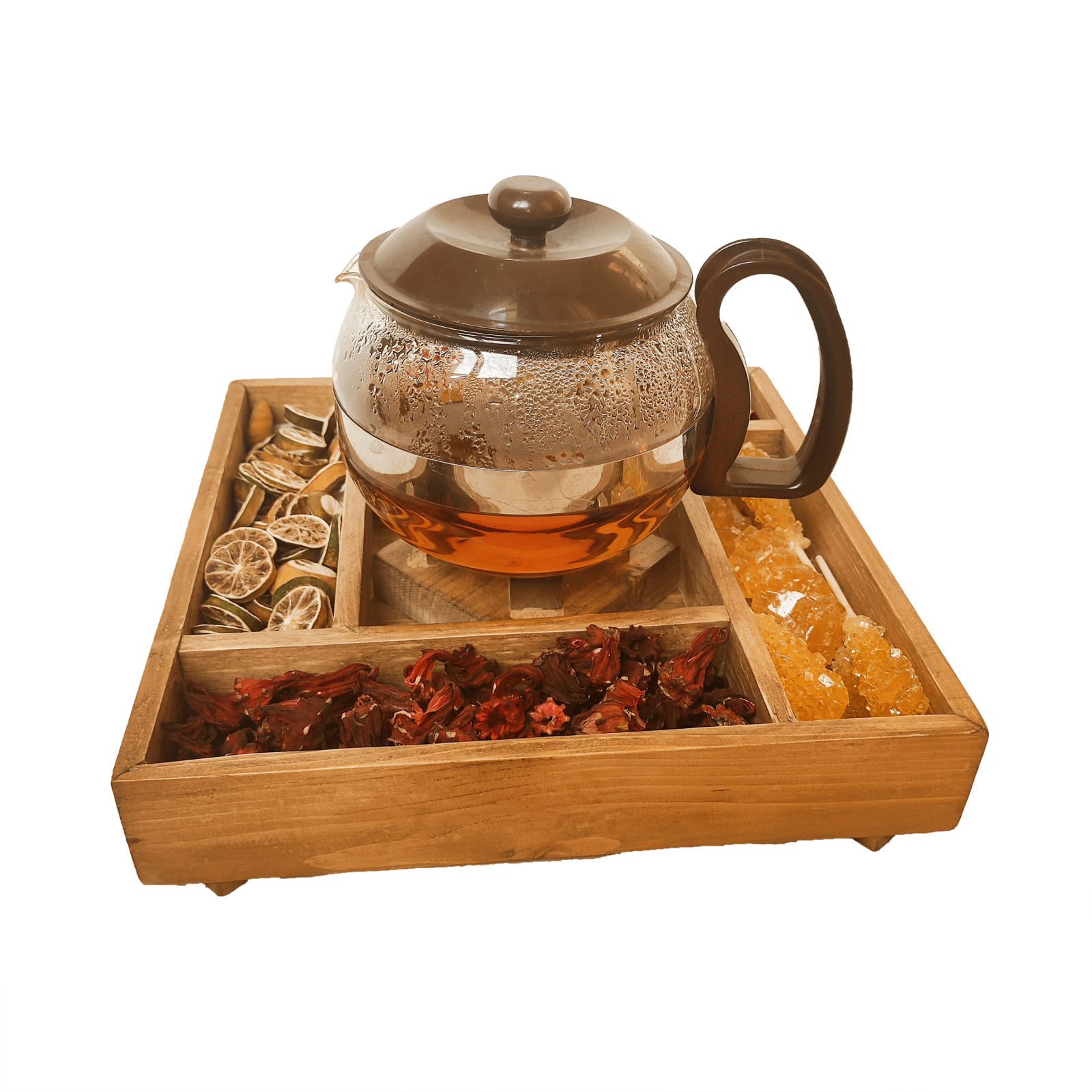 Price and Buy Tea Organizer with Warmer – Tina Design - Image 3