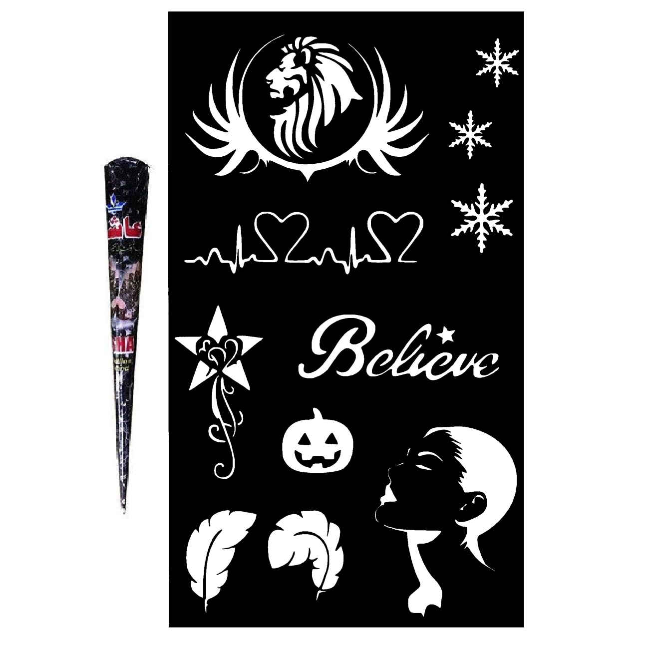 Price and Buy Temporary Henna Art Kit – Easy-Use Stencils for Effortless Hand Designs (x10)_6903703032b13.jpeg Price and Buy Temporary Henna Art Kit – Easy-Use Stencils for Effortless Hand Designs (x10) - Image 1