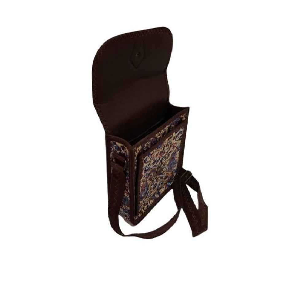Price and Buy Termeh Crossbody Shoulder Bag with Bohemian Persian Pattern – Zohreh - Image 3