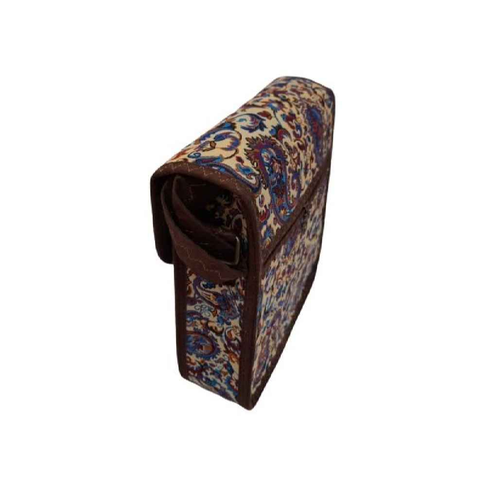 Price and Buy Termeh Crossbody Shoulder Bag with Bohemian Persian Pattern – Zohreh - Image 4