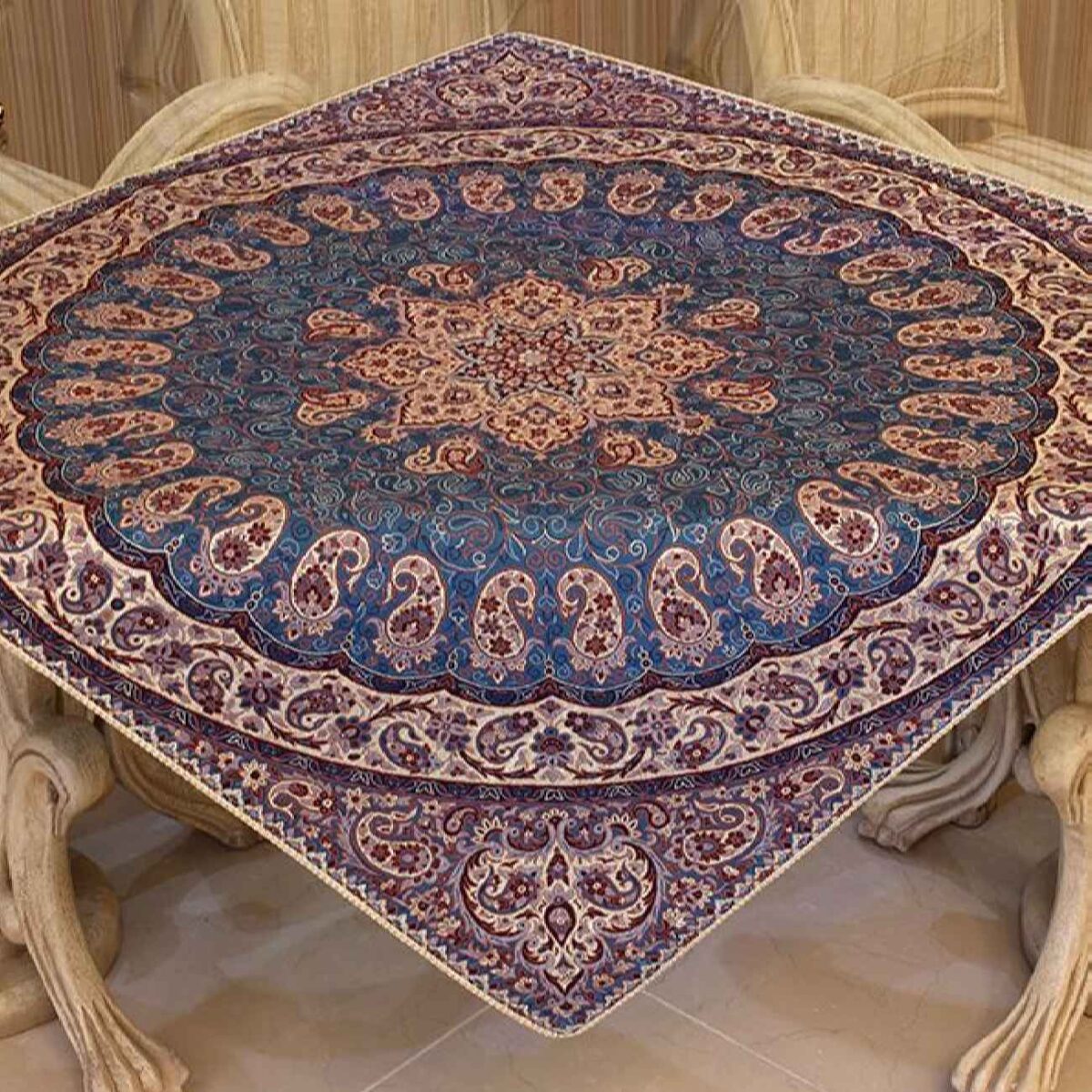 Price and Buy Termeh Tablecloth Luxurious with Persian Paisley Pattern 45 - Image 5