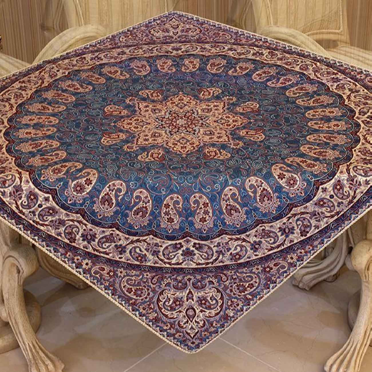 Price and Buy Termeh Tablecloth Luxurious with Persian Paisley Pattern 45 - Image 5