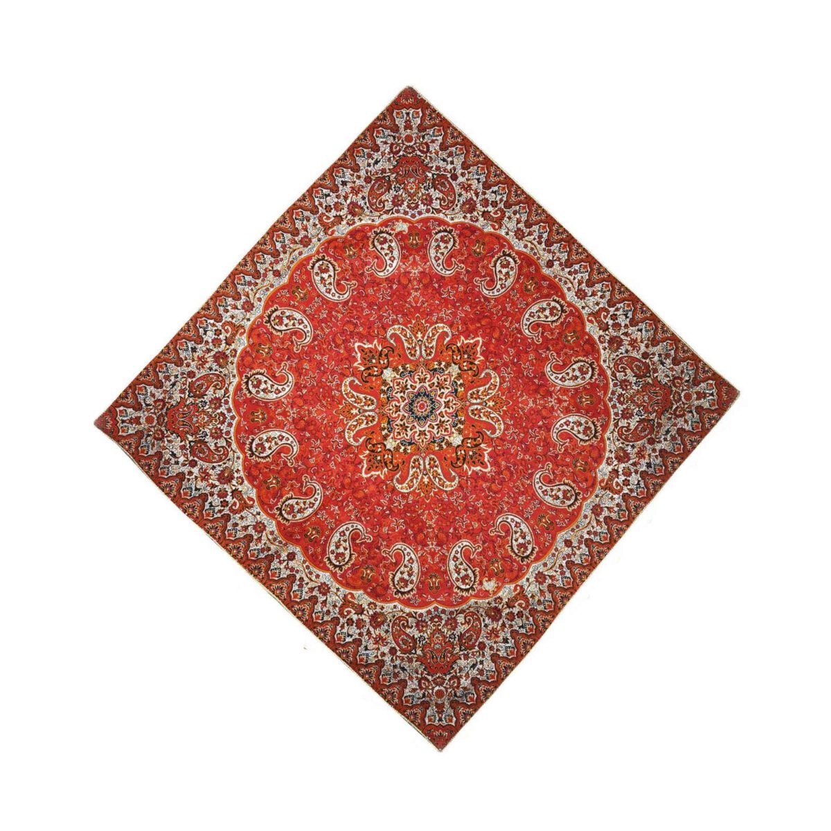 Price and Buy Termeh Tablecloth Luxurious with Persian Paisley Pattern Diamond