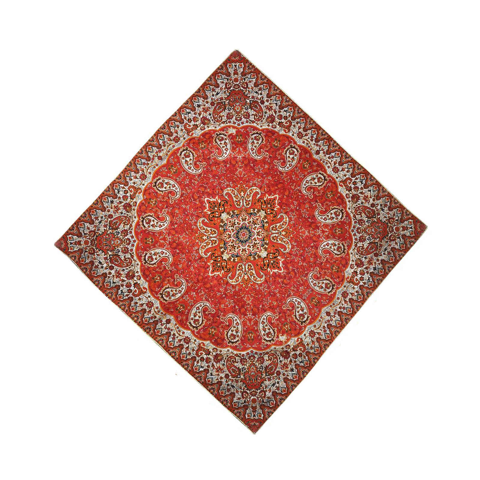 Price and Buy Termeh Tablecloth Luxurious with Persian Paisley Pattern Diamond