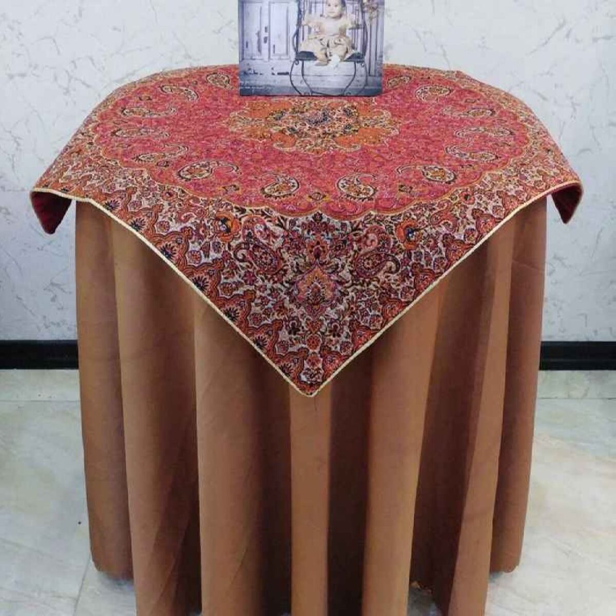 Price and Buy Termeh Tablecloth Luxurious with Persian Paisley Pattern Diamond - Image 3