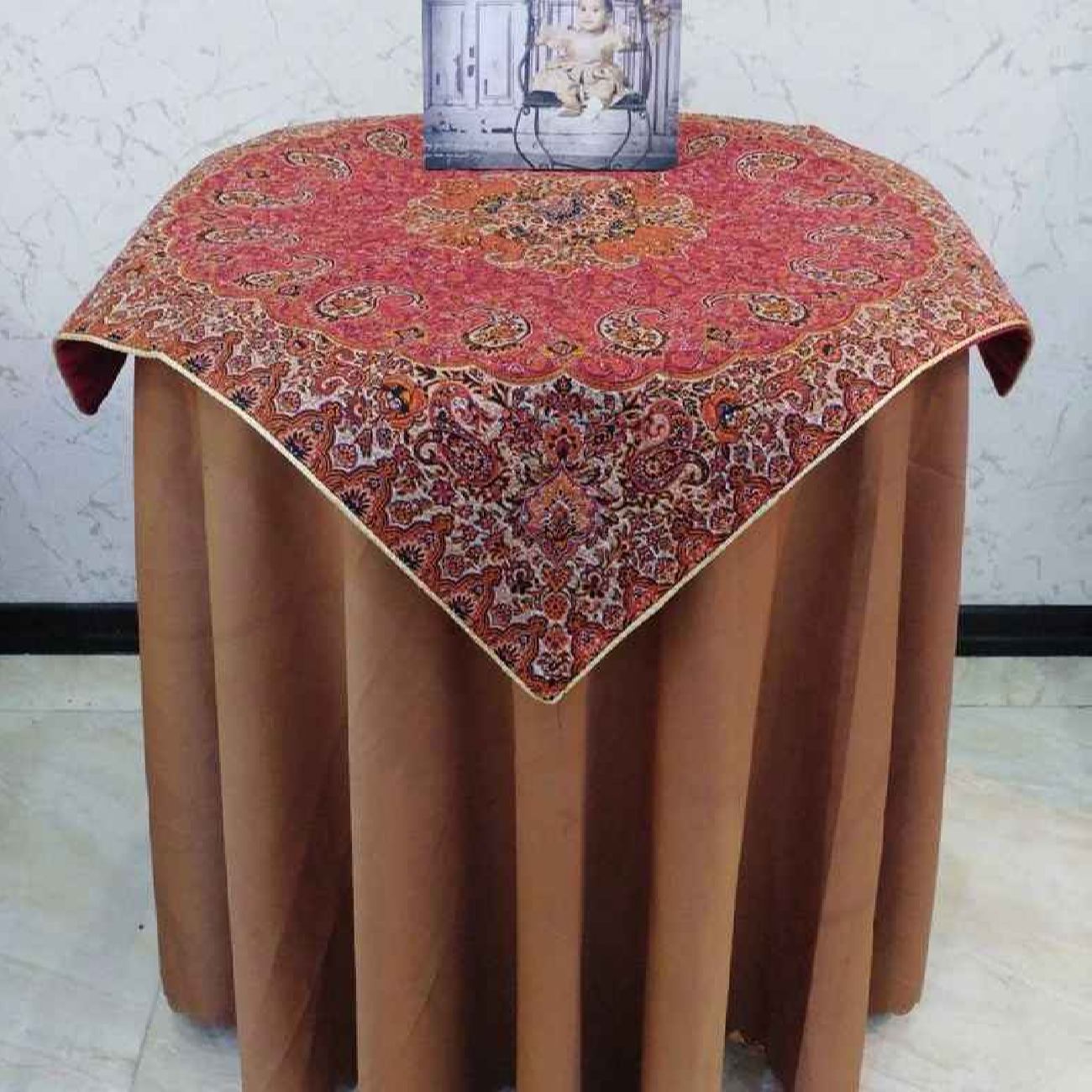 Price and Buy Termeh Tablecloth Luxurious with Persian Paisley Pattern Diamond - Image 3
