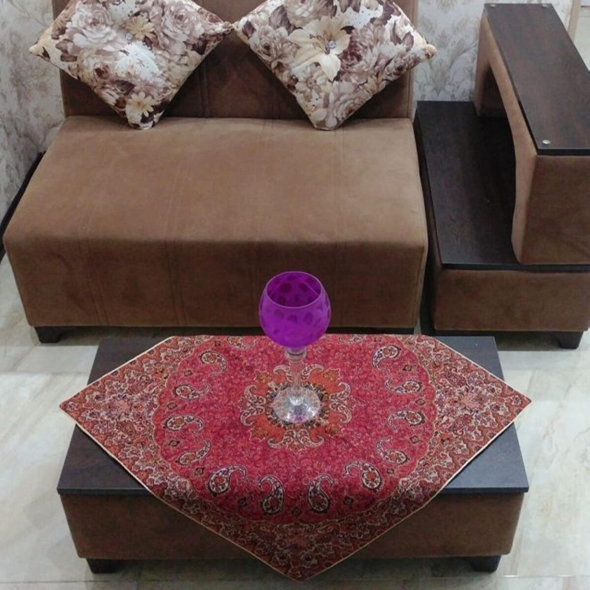 Price and Buy Termeh Tablecloth Luxurious with Persian Paisley Pattern Diamond - Image 5