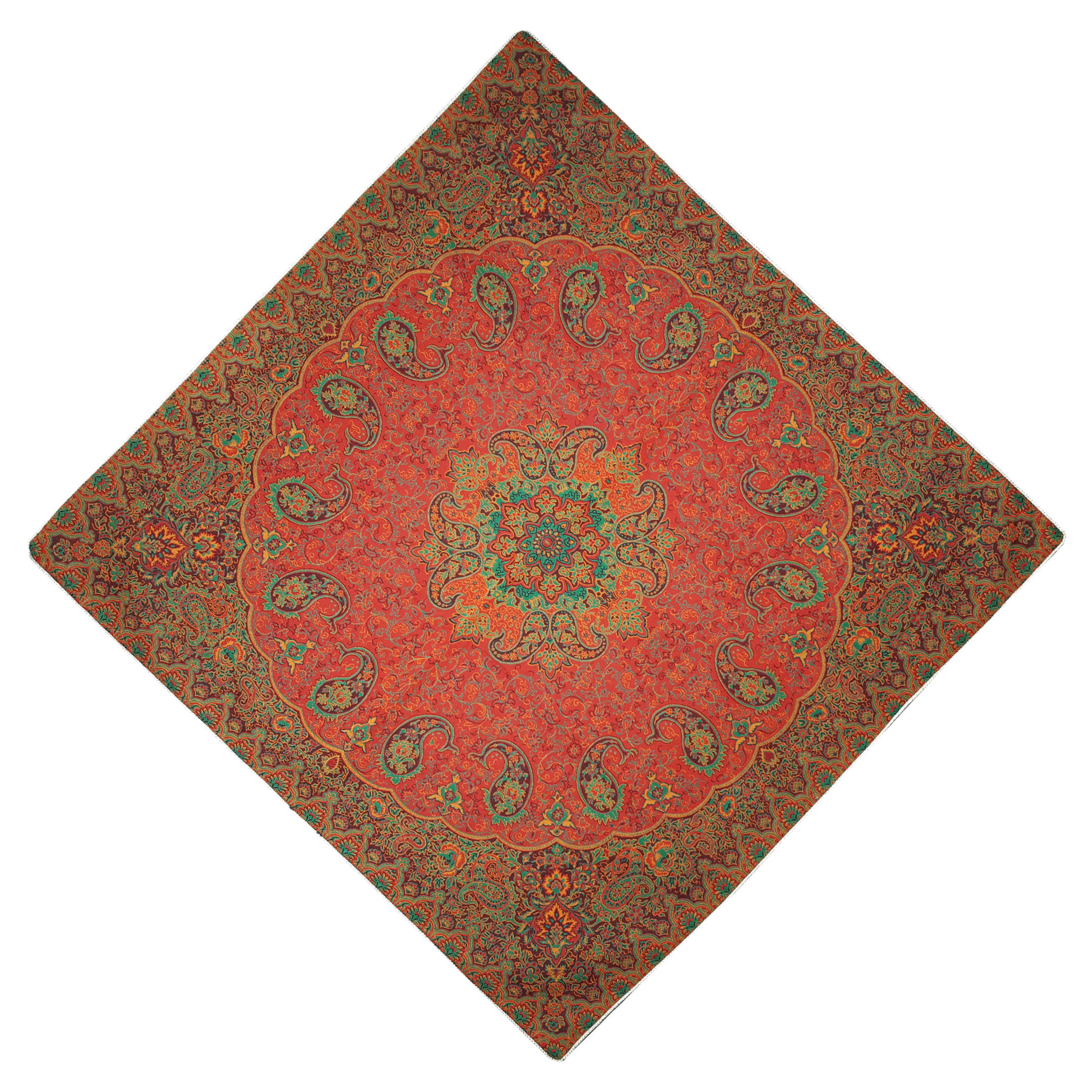 Price and Buy Termeh Tablecloth Luxurious with Persian Paisley Pattern Nargol