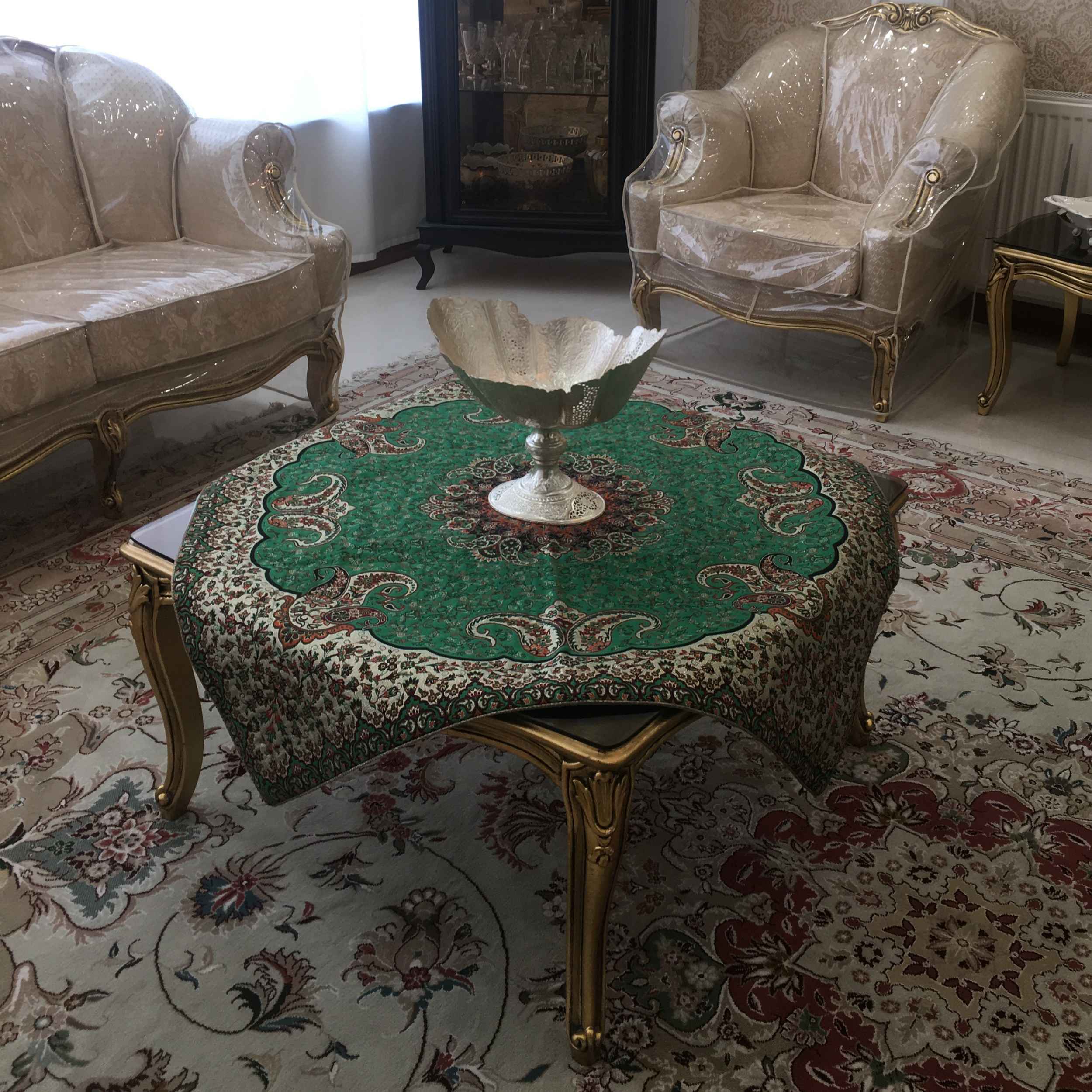 Price and Buy Termeh Tablecloth Luxurious with Persian Paisley Pattern Toranj (5x) - Image 6