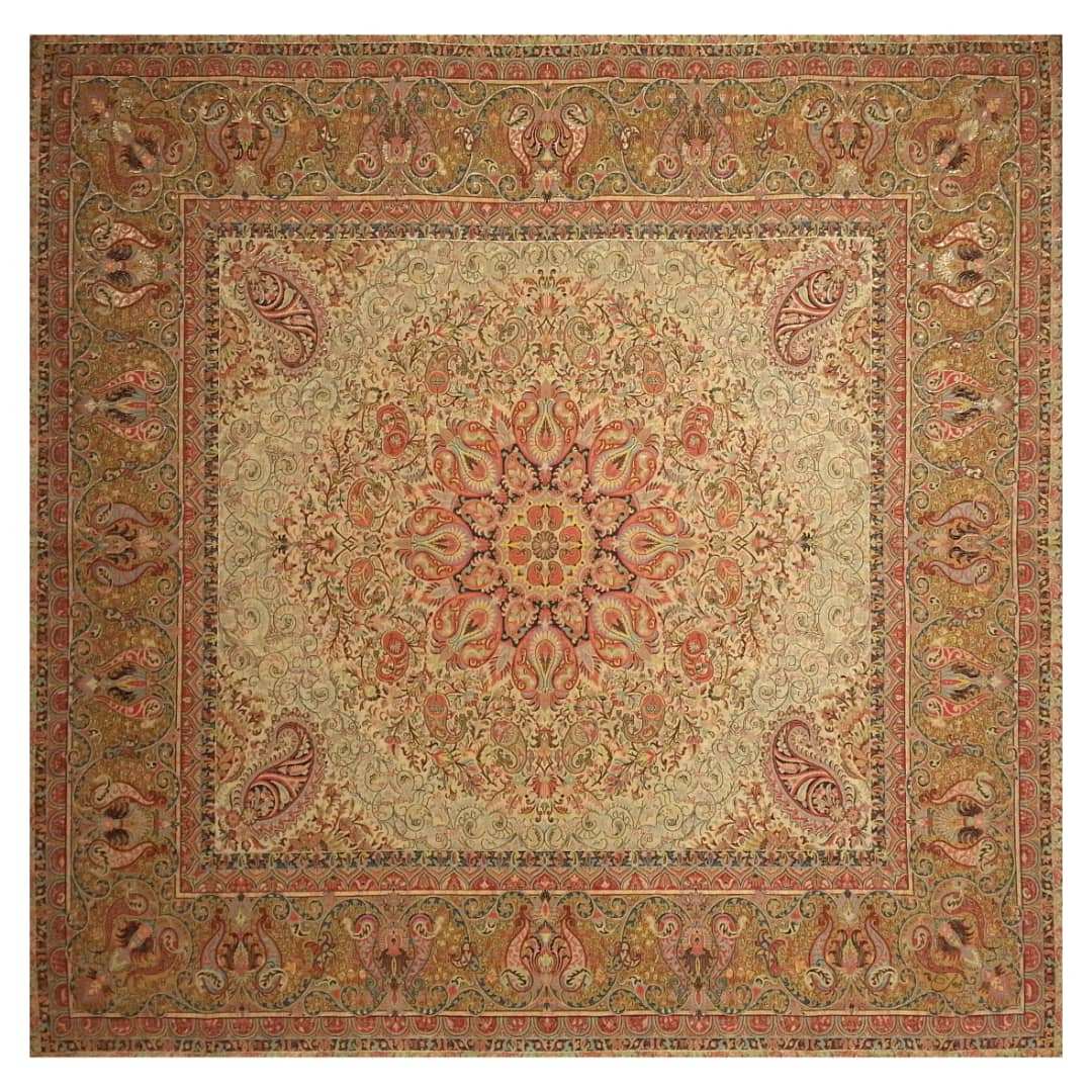 Price and Buy Termeh Tablecloth Luxurious with Persian Paisley Pattern TRM95