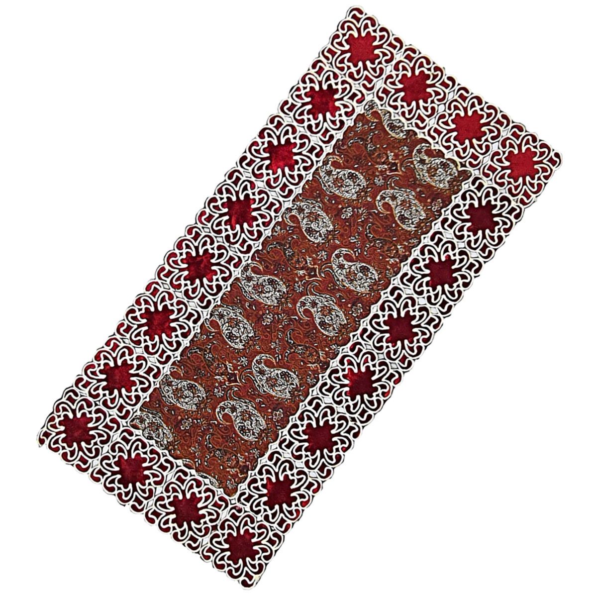 Price and Buy Termeh Tablecloth Luxurious with Persian Paisley Pattern Yalda (4X) - Image 3