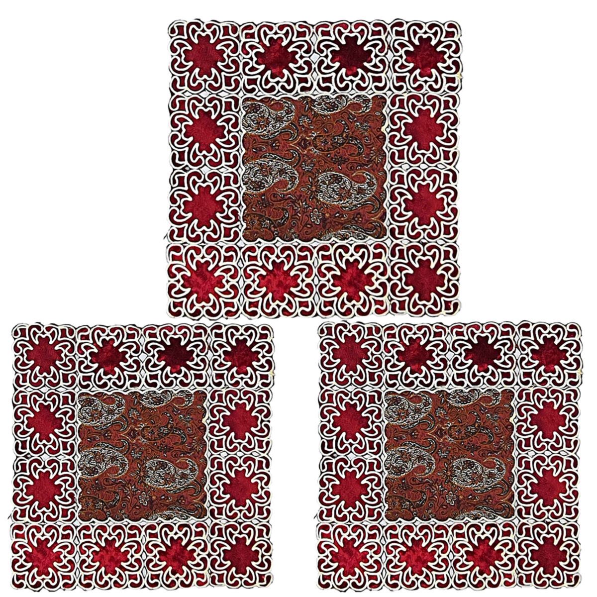 Price and Buy Termeh Tablecloth Luxurious with Persian Paisley Pattern Yalda (4X) - Image 4