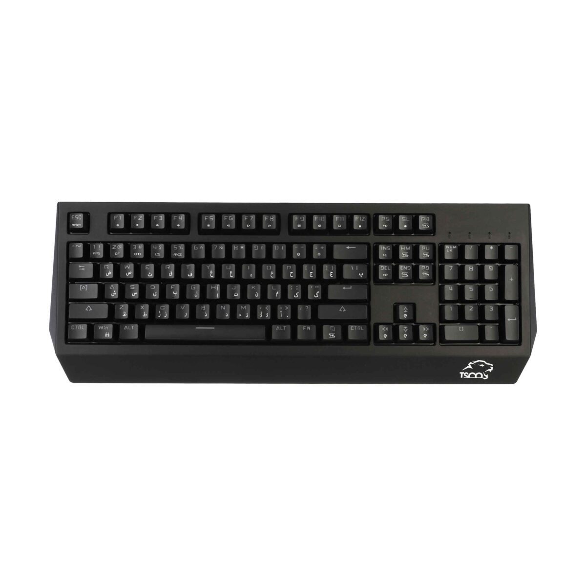 Price and Buy Tesco Gaming Keyboard with Persian Keycaps GK 8127