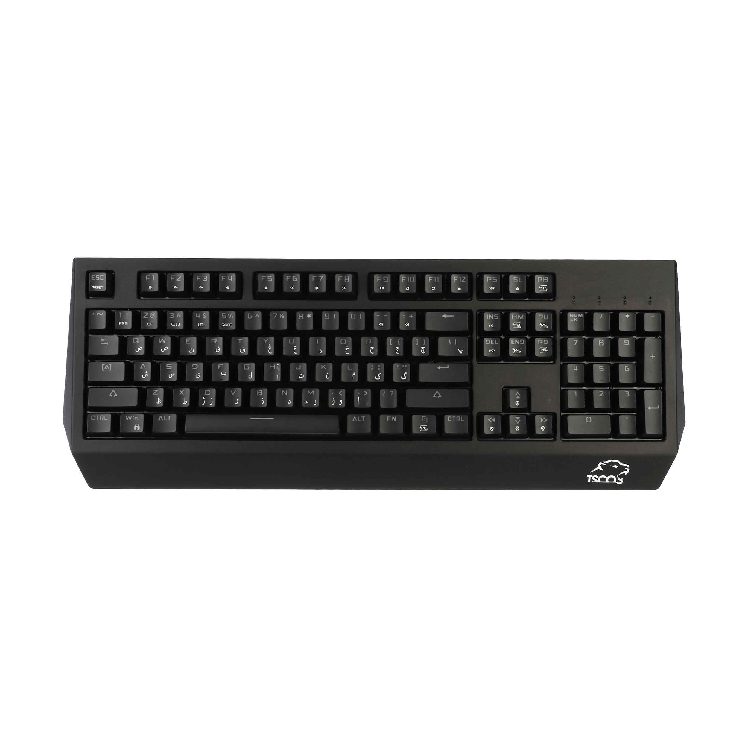 Price and Buy Tesco Gaming Keyboard with Persian Keycaps GK 8127