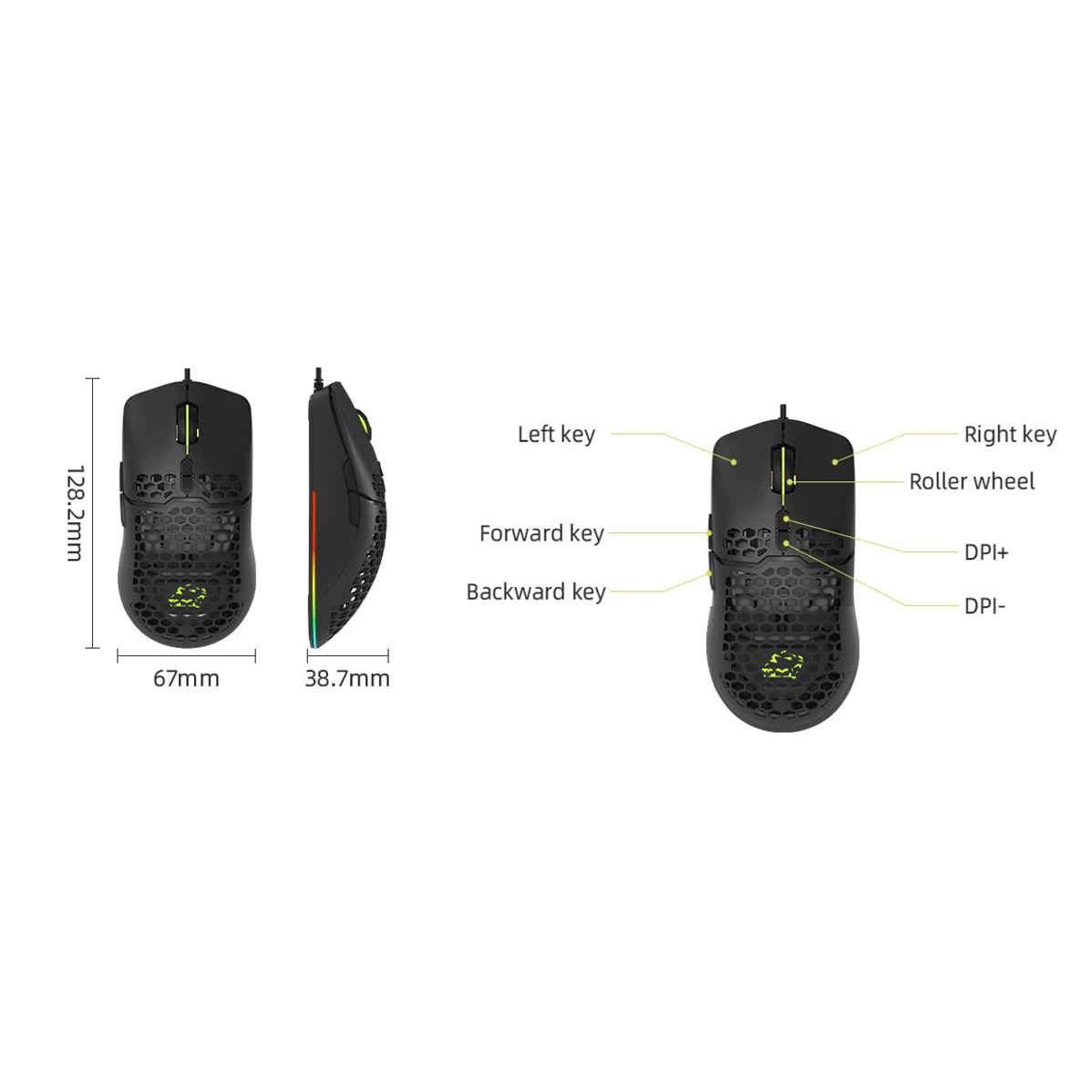 Price and Buy Tesco Gaming Mouse with RGB Lightning GM 790 - Image 6