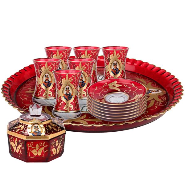 Price and Buy The 14-Piece Shah Abbasi Tea Set is a Traditional and Elegant Designed for Serving Tea to Six People_6901a5b22f404.jpeg Price and Buy The 14-Piece Shah Abbasi Tea Set is a Traditional and Elegant Designed for Serving Tea to Six People