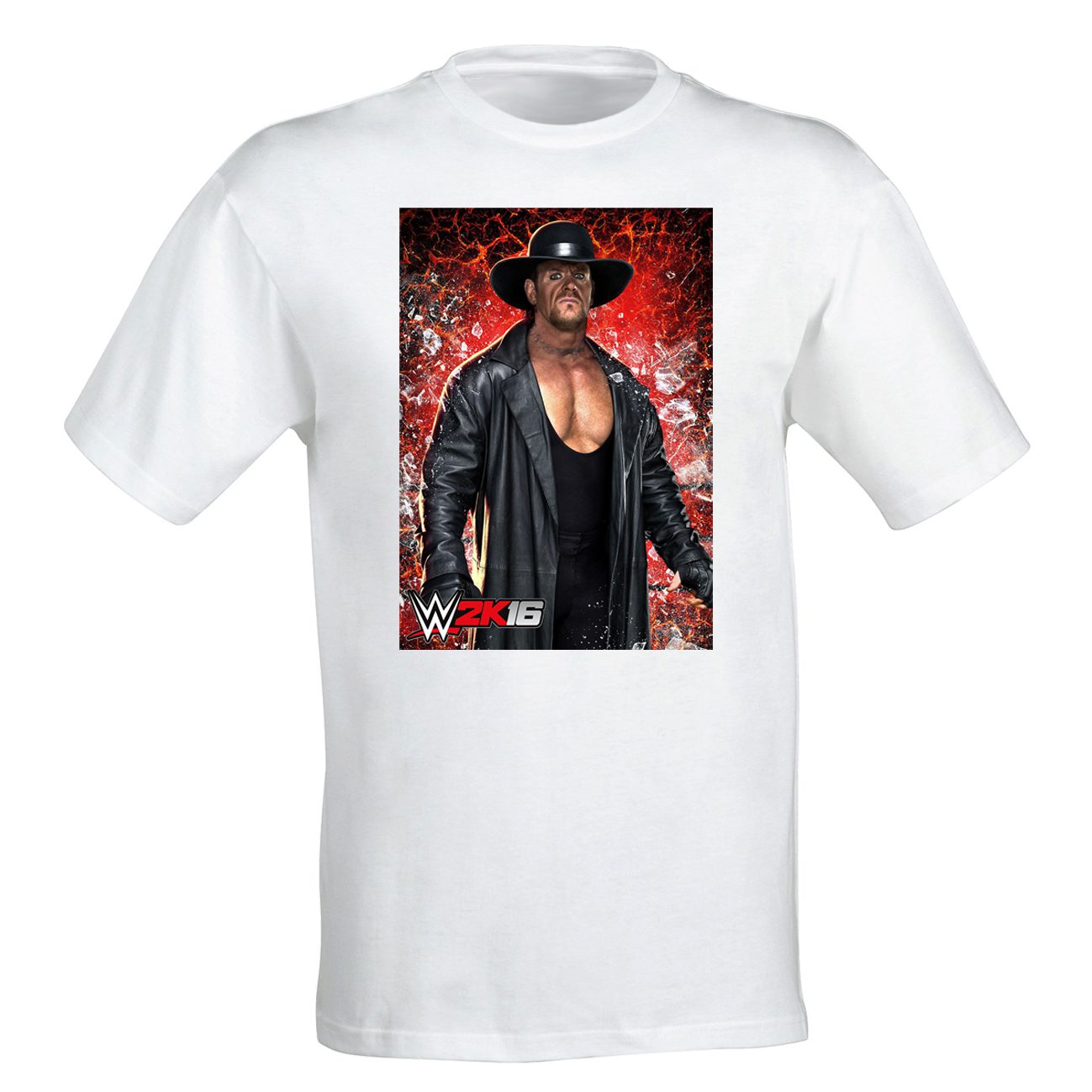 Price and Buy The Undertaker Short Sleeve T-Shirt – Classic WWE Wrestling Shirt in White_6901e29cd8ee3.jpeg Price and Buy The Undertaker Short Sleeve T-Shirt – Classic WWE Wrestling Shirt in White - Image 1