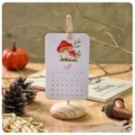 Price and Buy The Wooden Desk Calendar for the Year 1404 , Stylish & Cute - Image 3