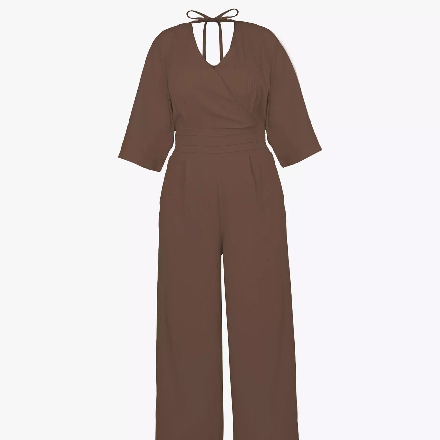 Price and Buy Three Quarter Sleeve Jumpsuit for Women Model Summer - Image 11