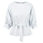 Price and Buy Three Quarter Sleeve Tetron Blouse for Women – Elegant & Durable