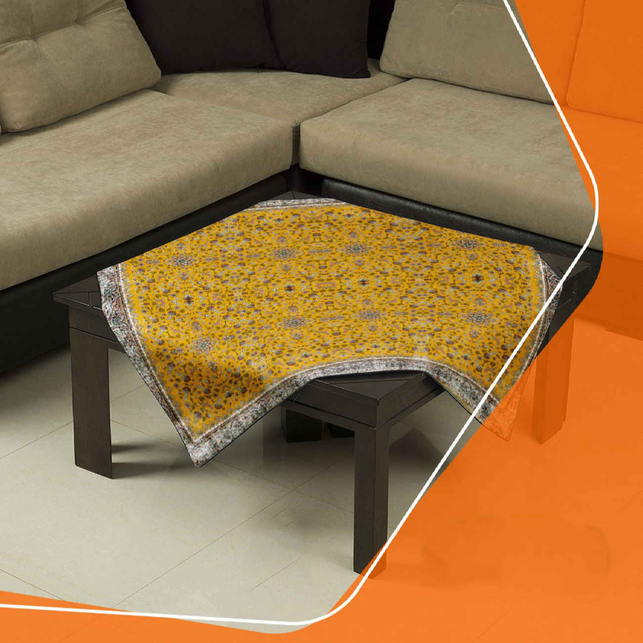 Price and Buy Timeless Beauty – Velvet Tablecloth with Floral & Geometric Patterns_69020f213fb04.jpeg Price and Buy Timeless Beauty – Velvet Tablecloth with Floral & Geometric Patterns - Image 1