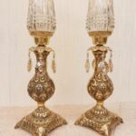 Price and Buy Timeless Bronze Candle Holder Adorned with Flower Detail - Image 3