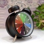 Price and Buy Timeless Elegance – Minimalist Black Twin Bell Clock