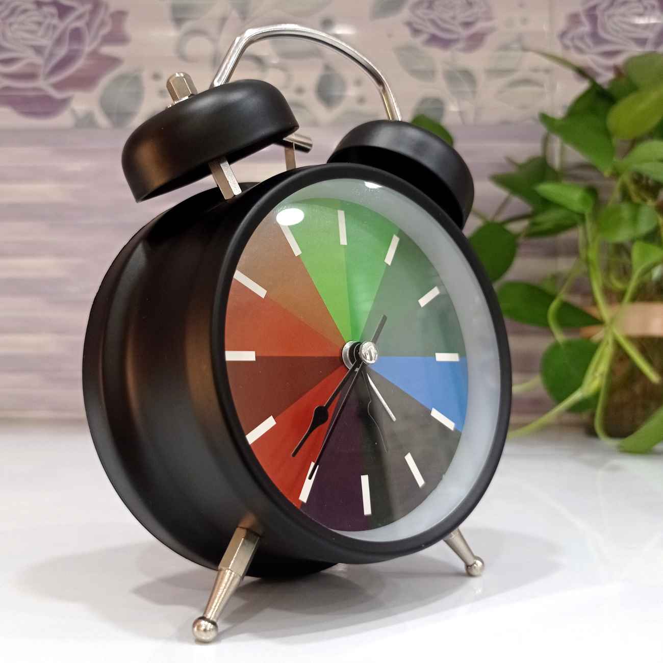 Price and Buy Timeless Elegance – Minimalist Black Twin Bell Clock_69035f12ef225.jpeg Price and Buy Timeless Elegance – Minimalist Black Twin Bell Clock - Image 1