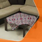 Price and Buy Timeless Elegance – Pink Floral Velvet Tablecloth for Stylish Dining