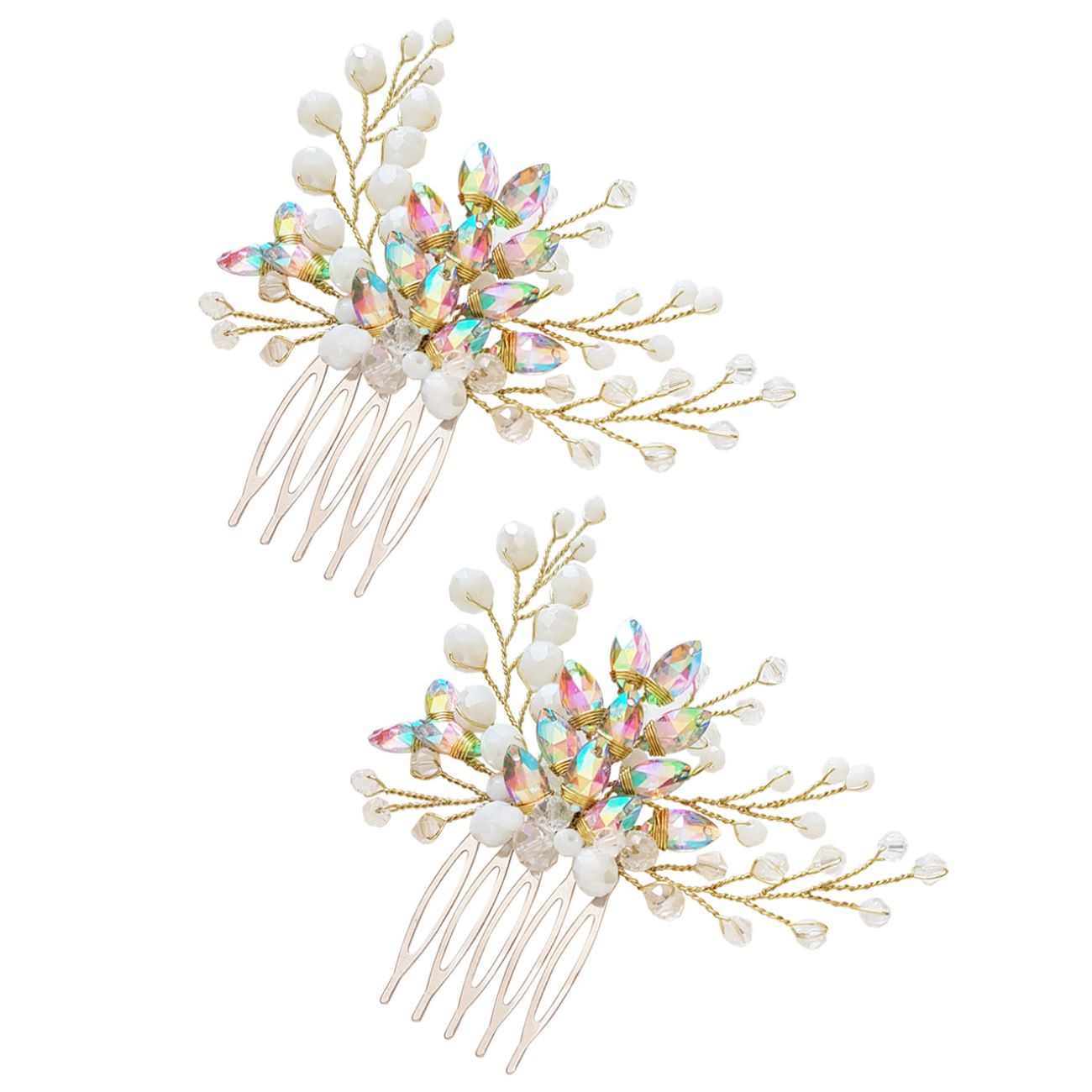 Price and Buy Timeless Touch Hair Comb, Chrystal & Beaded Design – 2 Pcs_69031ed396fbb.jpeg Price and Buy Timeless Touch Hair Comb, Chrystal & Beaded Design – 2 Pcs - Image 1