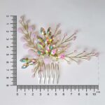 Price and Buy Timeless Touch Hair Comb, Chrystal & Beaded Design – 2 Pcs - Image 3