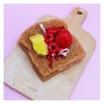 Price and Buy Toast Bread Candle with Strawberry Jam and Butter - Image 3